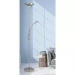 Rábalux 4075 Beta Beltéri Állólámpa szatin króm-szatin króm R7S 1x MAX 230 + G9 1x MAX 40, IP20