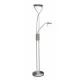 Rábalux 4077 Gamma Beltéri Állólámpa szatin króm-szatin króm R7S 1x MAX 230 + G9 1x MAX 40, IP20
