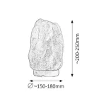 Rábalux 4130 Rock Beltéri Dekor lámpa narancs-piros-narancs E14 1x MAX 15, IP20