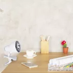 Rábalux 4356 Clip Beltéri Asztali lámpa fehér-fehér E14 R50 1x MAX 40, IP20
