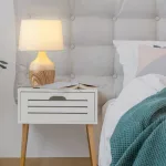 Rábalux 4370 Yvette Beltéri Éjjeli lámpa bézs-fehér E14 1x MAX 40, IP20
