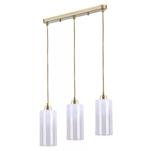 Rábalux 4480 Panthea Beltéri Függeszték arany-fehér E27 3x MAX 40, IP20