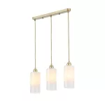Rábalux 4480 Panthea Beltéri Függeszték arany-fehér E27 3x MAX 40, IP20