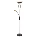 Rábalux 4554 Gamma Trend Beltéri Állólámpa matt fekete-fehér E27 2x MAX 15 + G9 1x MAX 40, IP20