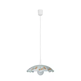   Rábalux 4782 Vino Beltéri Függeszték fehér-fehér mintás E27 1x MAX 60, IP20