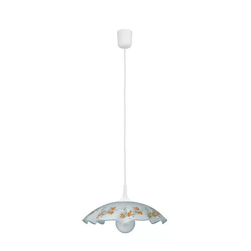 Rábalux 4782 Vino Beltéri Függeszték fehér-fehér mintás E27 1x MAX 60, IP20