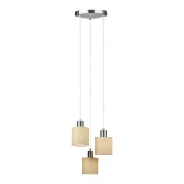  Rábalux 5012 Natina Beltéri Függeszték barna-barna E14 3x MAX 25, IP20