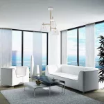 Rábalux 5031 Aviana Beltéri Függeszték fehér-átlátszó LED 18, IP20