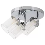 Rábalux 5088 Aviva Beltéri Fürdőszobai lámpa króm-opál üveg G9 3X MAX 28, IP44