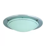 Rábalux 5143 Ufo Beltéri Mennyezeti lámpa króm-opál üveg E27 2x MAX 60, IP20