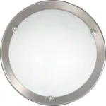 Rábalux 5151 Ufo Beltéri Mennyezeti lámpa szatin króm-fehér E27 2x MAX 60, IP20