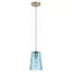 Rábalux 5226 Azurine Beltéri Függeszték arany-kék E27 1x MAX 40, IP20