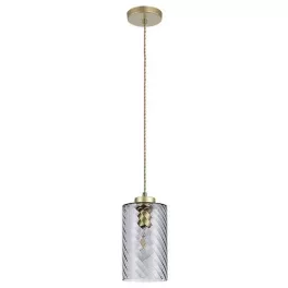   Rábalux 5228 Sheila Beltéri Függeszték arany-füstszínű üveg E27 1x MAX 40, IP20