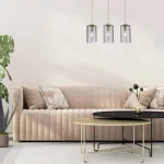 Rábalux 5229 Sheila Beltéri Függeszték arany-füstszínű üveg E27 3x MAX 40, IP20