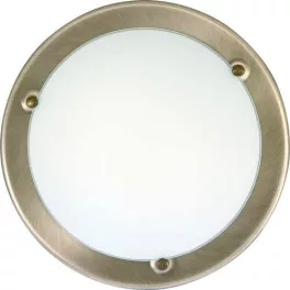   Rábalux 5233 Ufo Beltéri Mennyezeti lámpa bronz-fehér E27 2x MAX 60, IP20