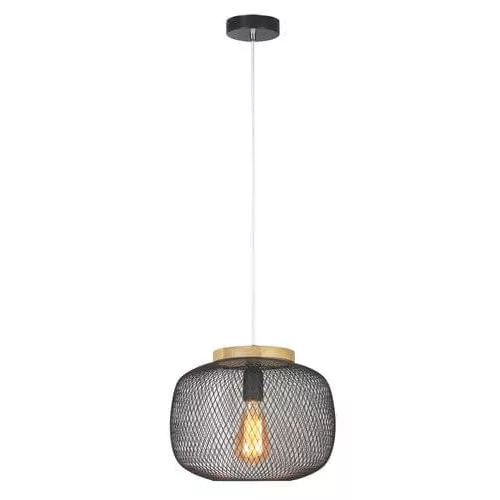 Rábalux 5238 Rupert Beltéri Függeszték fekete-fekete E27 1x MAX 40, IP20