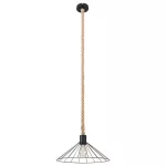 Rábalux 5271 Daryl Függeszték fekete-fekete E27 1x MAX 40, IP20