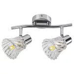 Rábalux 5300 Hestia Beltéri Spotlámpa króm-átlátszó E14 2x MAX 40, IP20