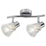 Rábalux 5300 Hestia Beltéri Spotlámpa króm-átlátszó E14 2x MAX 40, IP20