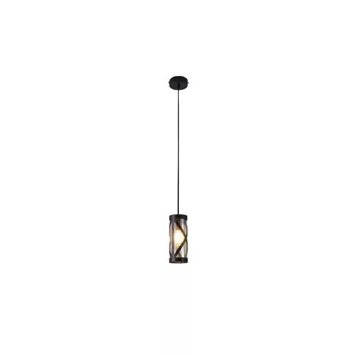 Rábalux 5338 Oberon Beltéri Függeszték barna-borostyán E14 1x MAX 40, IP20