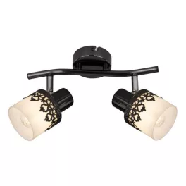   Rábalux 5342 Lacey Beltéri Spotlámpa fekete-fehér E14 2x MAX 40, IP20