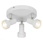 Rábalux 5356 Konrad Beltéri Spotlámpa fehér-fehér GU10 3x MAX 50, IP20