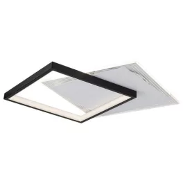   Rábalux 5366 Malcolm Beltéri lámpa, Mennyezeti lámpa, fekete-fehér LED 35, IP20