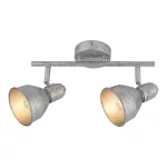 Rábalux 5387 Thelma Beltéri Spotlámpa antik ezüst- E14 2x MAX 40, IP20