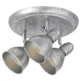   Rábalux 5388 Thelma Beltéri Spotlámpa antik ezüst- E14 3x MAX 40, IP20