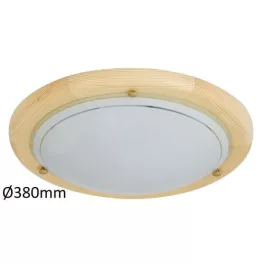   Rábalux 5421 Ufo Beltéri Mennyezeti lámpa natúr-opál üveg E27 2x MAX 60, IP20