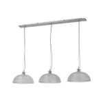 Rábalux 5460 Petrina Beltéri Függeszték szatin króm-átlátszó E27 3x MAX 40, IP20
