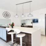 Rábalux 5460 Petrina Beltéri Függeszték szatin króm-átlátszó E27 3x MAX 40, IP20
