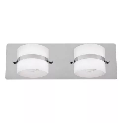 Rábalux 5490 Tony Beltéri Fürdőszobai lámpa króm-opál üveg LED 2x 5, IP44