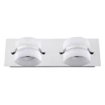 Rábalux 5490 Tony Beltéri Fürdőszobai lámpa króm-opál üveg LED 2x 5, IP44