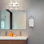 Rábalux 5490 Tony Beltéri Fürdőszobai lámpa króm-opál üveg LED 2x 5, IP44