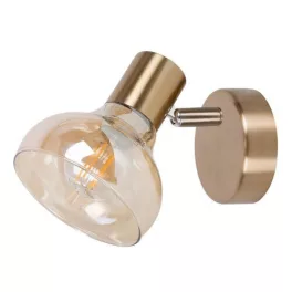   Rábalux 5546 Holly Beltéri Spotlámpa antik arany-borostyán E14 1x MAX 40, IP20