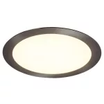 Rábalux 5575 Lois Beltéri Ráépíthető és Beépíthető lámpa szatin króm-fehér LED 18, IP20