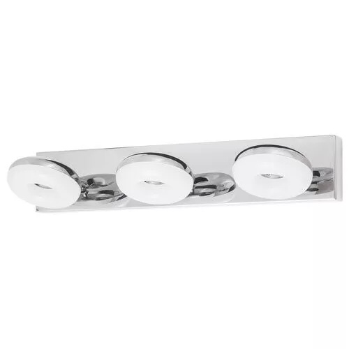 Rábalux 5718 Beata Beltéri Fürdőszobai lámpa króm-fehér LED 3x 5, IP44
