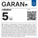 Rábalux 5718 Beata Beltéri Fürdőszobai lámpa króm-fehér LED 3x 5, IP44
