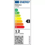 Rábalux 5720 Silas Beltéri Fürdőszobai lámpa bronz- LED 12, IP44