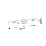 Rábalux 5721 John Beltéri Fürdőszobai lámpa bronz- LED 12, IP44