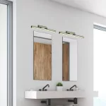 Rábalux 5729 Silas Beltéri Fürdőszobai lámpa bronz-fehér LED 18, IP44