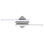 Rábalux 5895 Antonia Beltéri Fürdőszobai lámpa króm-fehér LED 2x 12, IP44