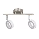 Rábalux 5940 Zora Beltéri lámpa Spotlámpa króm, szatin króm LED 2x 4,5, természetes fehér (3500-5000 K), IP20