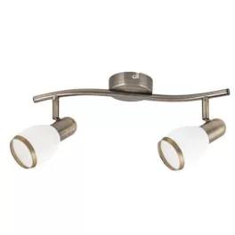   Rábalux 5971 Elite Beltéri Spotlámpa bronz-fehér E14 2x MAX 40, IP20