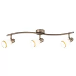 Rábalux 5972 Elite Beltéri Spotlámpa bronz-fehér E14 3x MAX 40, IP20