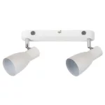 Rábalux 6027 Ebony Beltéri Spotlámpa fehér-fehér E27 2x MAX 20, IP20