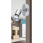Rábalux 6045 Norton Beltéri Spotlámpa króm- GU10 1x MAX 50, IP20