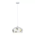 Rábalux 6050 Ginger Beltéri Függeszték fehér-fehér E14 1x MAX 40, IP20