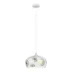 Rábalux 6050 Ginger Beltéri Függeszték fehér-fehér E14 1x MAX 40, IP20